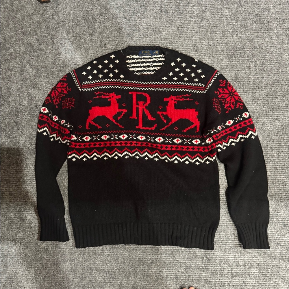 Ralph Lauren Men Winter Sweater. 
Size L. Worn only Twice